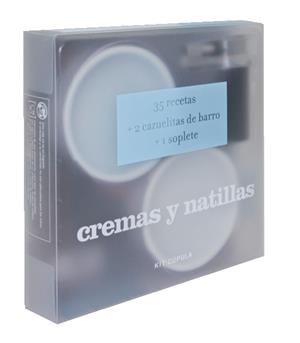 CREMAS Y NATILLAS (KIT LIBRO + CAZUELITAS + SOPLETE) | 9788448069599 | MARECHAL, JOSE | Llibreria Aqualata | Comprar libros en catalán y castellano online | Comprar libros Igualada