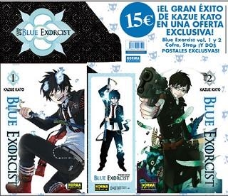 BLUE EXORCIST PACK 1 I 2 | 9788467907520 | KATO, KAZUE | Llibreria Aqualata | Comprar llibres en català i castellà online | Comprar llibres Igualada