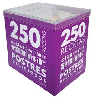 250 RECETAS. POSTRES DELICIOSOS (CAJA CON FICHAS) | 9788448069728 | CENDAGORTA, VICTORIA | Llibreria Aqualata | Comprar libros en catalán y castellano online | Comprar libros Igualada