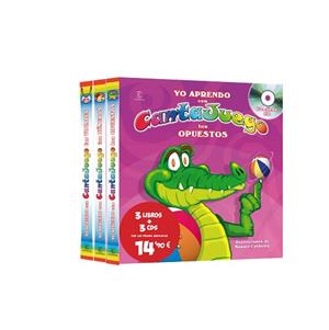 PACK CANTAJUEGO (3 LLIBRES + 3 CD) | 9788467038231 | CANTAJUEGO | Llibreria Aqualata | Comprar libros en catalán y castellano online | Comprar libros Igualada