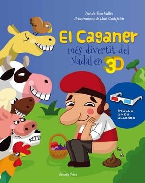 CAGANER MES DIVERTIT DEL NADAL EN 3D, EL | 9788499326559 | VALLES, CRISTINA | Llibreria Aqualata | Comprar llibres en català i castellà online | Comprar llibres Igualada