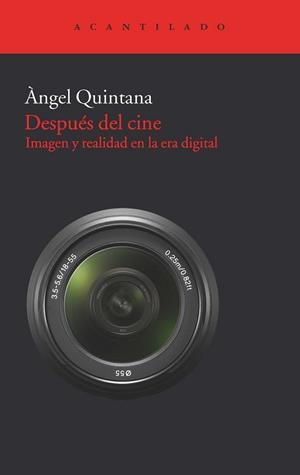 DESPUES DEL CINE (ACANTILADO 240) | 9788415277484 | QUINTANA MORRAJA, ANGEL | Llibreria Aqualata | Comprar llibres en català i castellà online | Comprar llibres Igualada