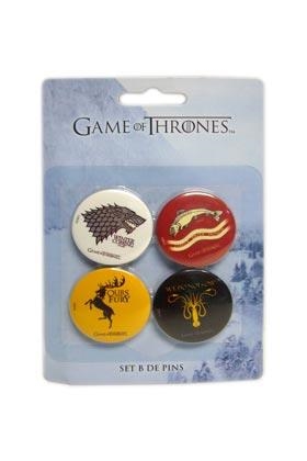 JUEGO DE TRONOS SET PINS SET B | 8436535273657 | Llibreria Aqualata | Comprar llibres en català i castellà online | Comprar llibres Igualada