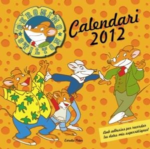 2012 CALENDARI GERONIMO STILTON (CLASSIC) | 9788499325125 | GERONIMO STILTON | Llibreria Aqualata | Comprar llibres en català i castellà online | Comprar llibres Igualada