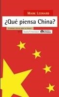 QUE PIENSA CHINA? | 9788498880236 | LEONARD, MARK | Llibreria Aqualata | Comprar libros en catalán y castellano online | Comprar libros Igualada