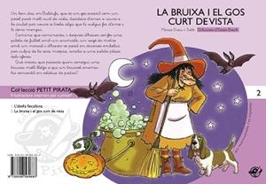 BRUIXA I EL GOS CURT DE VISTA, LA  (PETIT PIRATA 2) | 9788496569683 | GRAU I SALO, MARIA | Llibreria Aqualata | Comprar libros en catalán y castellano online | Comprar libros Igualada