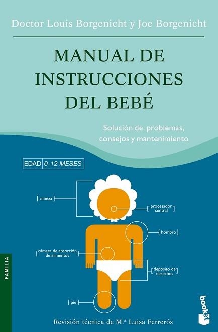 MANUAL DE INSTRUCCIONES DEL BEBE (BOOKET 4027) | 9788408070597 | BORGENICHT, LOUIS / BORGENICHT, JOE | Llibreria Aqualata | Comprar llibres en català i castellà online | Comprar llibres Igualada