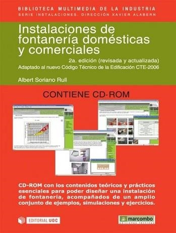 INSTALACIONES DE FONTANERIA DOMÉSTICAS Y COMERCIALES | 9788426715210 | SORIANO RULL, ALBERT | Llibreria Aqualata | Comprar llibres en català i castellà online | Comprar llibres Igualada