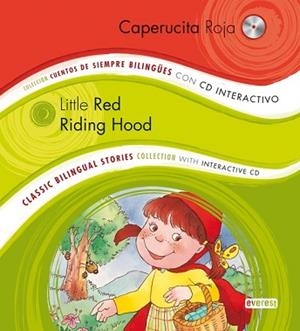 CAPERUCITA ROJA / LITTLE RED RIDING HOOD ( + CD) | 9788444146874 | Llibreria Aqualata | Comprar llibres en català i castellà online | Comprar llibres Igualada