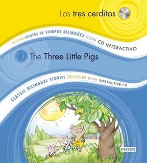 TRES CERDITOS, LOS / T HE THREE LITTLE PIGS (+ CD) | 9788444146881 | Llibreria Aqualata | Comprar llibres en català i castellà online | Comprar llibres Igualada