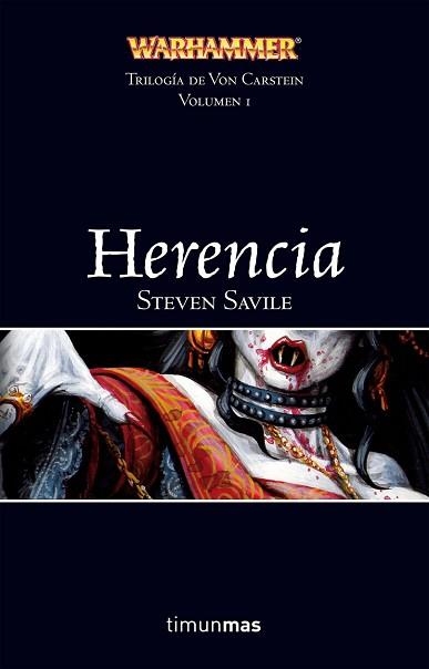 HERENCIA (TRIOLOGIA DE VON CARTEIN 1. WARHAMMER) | 9788448035549 | SAVILE, STEVEN | Llibreria Aqualata | Comprar libros en catalán y castellano online | Comprar libros Igualada