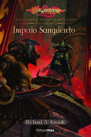 IMPERIO SANGRIENTO (GUERRA DE LOS MINOTAUROS 3) | 9788448033606 | KNAAK, RICHARD A | Llibreria Aqualata | Comprar libros en catalán y castellano online | Comprar libros Igualada