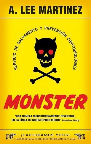 MONSTER | 9788445078075 | MARTINEZ, A. LEE | Llibreria Aqualata | Comprar llibres en català i castellà online | Comprar llibres Igualada