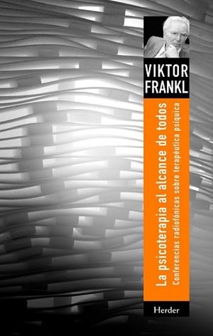 PSICOTERAPIA AL ALCANCE DE TODOS | 9788425412912 | FRANKL, VIKTOR | Llibreria Aqualata | Comprar llibres en català i castellà online | Comprar llibres Igualada