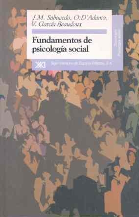 FUNDAMENTOS DE PSICOLOGIA SOCIAL | 9788432309632 | SABUCEDO, J.M.... | Llibreria Aqualata | Comprar libros en catalán y castellano online | Comprar libros Igualada