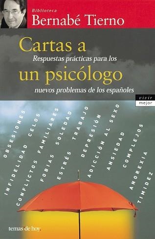 CARTAS A UN PSICÓLOGO | 9788484603221 | TIERNO, BERNABÉ | Llibreria Aqualata | Comprar llibres en català i castellà online | Comprar llibres Igualada