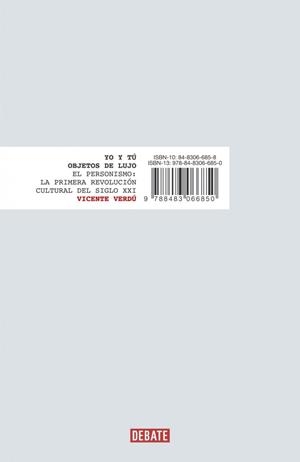 YO Y TU: OBJETOS DE LUJO (NUEVO FORMATO) | 9788483066850 | VERDU, VICENTE | Llibreria Aqualata | Comprar llibres en català i castellà online | Comprar llibres Igualada