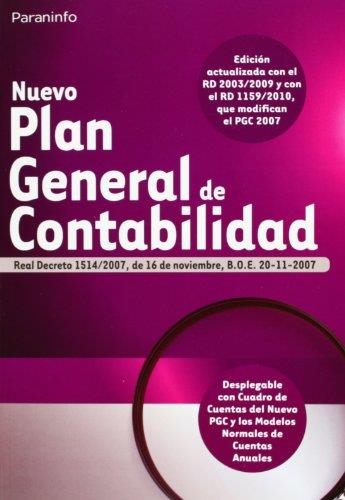 NUEVO PLAN GENERAL DE CONTABILIDAD | 9788428333535 | Llibreria Aqualata | Comprar libros en catalán y castellano online | Comprar libros Igualada