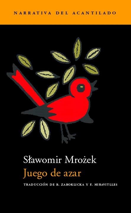 JUEGO DE AZAR (NARRATIVA 4) | 9788495359339 | MROZEK, SLAWOMIR | Llibreria Aqualata | Comprar llibres en català i castellà online | Comprar llibres Igualada