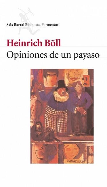 OPINIONES DE UN PAYASO (BIB. FORMENTOR) | 9788432219542 | BOLL, HEINRICH | Llibreria Aqualata | Comprar libros en catalán y castellano online | Comprar libros Igualada