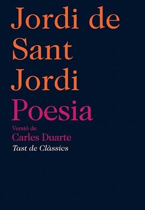 POESIA | 9788472267701 | DE SANT JORDI, JORDI | Llibreria Aqualata | Comprar libros en catalán y castellano online | Comprar libros Igualada
