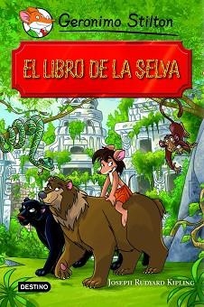 LIBRO DE LA SELVA, EL (STILTON ADAPTADO) | 9788408102137 | STILTON, GERONIMO | Llibreria Aqualata | Comprar libros en catalán y castellano online | Comprar libros Igualada