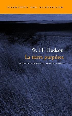 TIERRA PURPUREA (NARRATIVA 81) | 9788496136953 | HUDSON, W.H. | Llibreria Aqualata | Comprar libros en catalán y castellano online | Comprar libros Igualada