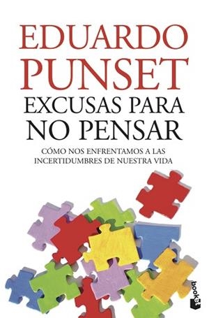 EXCUSAS PARA NO PENSAR | 9788423322398 | PUNSET, EDUARDO | Llibreria Aqualata | Comprar llibres en català i castellà online | Comprar llibres Igualada