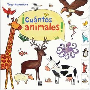 CUANTOS ANIMALES! | 9788467551709 | KAWAMURA, YAYO | Llibreria Aqualata | Comprar libros en catalán y castellano online | Comprar libros Igualada