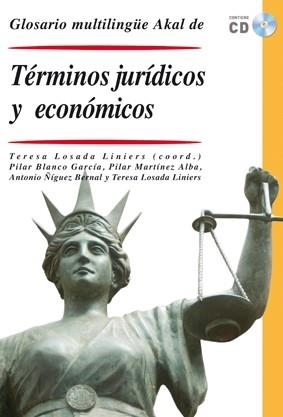 TERMINOS JURÍDICOS Y ECONÓMICOS, GLOSARIO MULTILINGÜE | 9788446028574 | AA.VV. | Llibreria Aqualata | Comprar libros en catalán y castellano online | Comprar libros Igualada