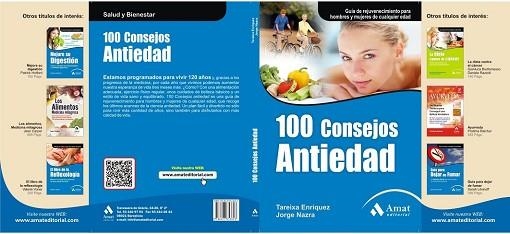 100 CONSEJOS ANTIEDAD | 9788497353823 | ENRIQUEZ, TAREIXA / NAZRA, JORGE | Llibreria Aqualata | Comprar libros en catalán y castellano online | Comprar libros Igualada