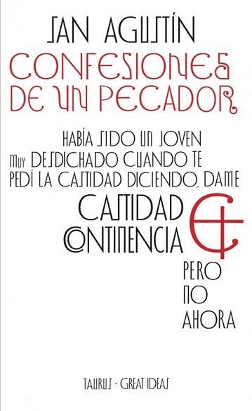 CONFESIONES DE UN PECADOR | 9788430609284 | SAN AGUSTÍN | Llibreria Aqualata | Comprar libros en catalán y castellano online | Comprar libros Igualada