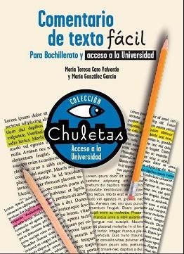 COMENTARIO DE TEXTO FÁCIL PARA BACHILLERATO | 9788467039436 | CARO VALVERDE, MARÍA TERESA / GONZÁLEZ GARCÍA, MARÍA | Llibreria Aqualata | Comprar libros en catalán y castellano online | Comprar libros Igualada