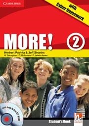 MORE 2 STUDENT'S BOOK WITH CD-ROM WITH CYBER HOMEWORK | 9780521146708 | PUCHTA, HERBERT/STRANKS, JEFF/GERNGROSS, GÜNTER/HOLZMANN, CHRISTIAN/LEWIS-JONES, PETER | Llibreria Aqualata | Comprar libros en catalán y castellano online | Comprar libros Igualada