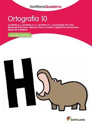 ORTOGRAFIA 10 AMB SOLUCIONARI | 9788468013756 | Llibreria Aqualata | Comprar libros en catalán y castellano online | Comprar libros Igualada