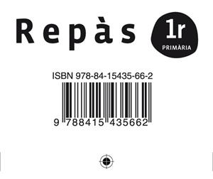 REPAS 1 PRIMÀRIA | 9788415435662 | Llibreria Aqualata | Comprar llibres en català i castellà online | Comprar llibres Igualada