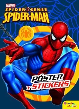 SPIDERMAN. PÓSTER Y STICKERS | 9788408003847 | SPIDERMAN | Llibreria Aqualata | Comprar llibres en català i castellà online | Comprar llibres Igualada