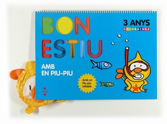 3 ANYS VACANCES AMB EN PIU-PIU | 9788466129237 | Llibreria Aqualata | Comprar llibres en català i castellà online | Comprar llibres Igualada