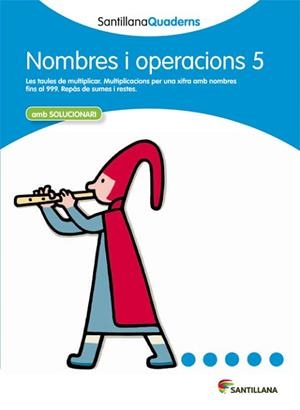 QUADERN DE NOMBRES I OPERACIONS 5 AMB SOLUCIONARI | 9788468013862 | Llibreria Aqualata | Comprar llibres en català i castellà online | Comprar llibres Igualada