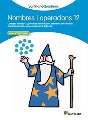 QUADERN DE NOMBRES I OPERACIONS 12 AMB SOLUCIONARI | 9788468013930 | Llibreria Aqualata | Comprar llibres en català i castellà online | Comprar llibres Igualada