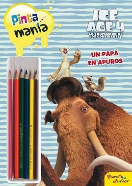 ICE AGE 4. PINTAMANÍA LÁPICES DE COLORES | 9788408007104 | ICE AGE 4 | Llibreria Aqualata | Comprar llibres en català i castellà online | Comprar llibres Igualada