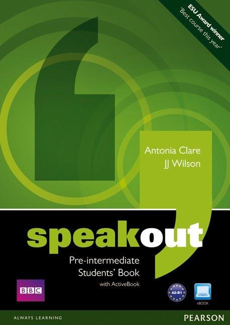 SPEAKOUT PRE-INTERMEDIATE COURSEBOOK | 9781408219324 | Llibreria Aqualata | Comprar llibres en català i castellà online | Comprar llibres Igualada