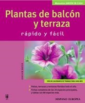 PLANTAS DE BALCON Y TERRAZA RAPIDO Y FACIL (MANUALES JARDIN | 9788425515002 | MAYER, JOACHIM | Llibreria Aqualata | Comprar libros en catalán y castellano online | Comprar libros Igualada