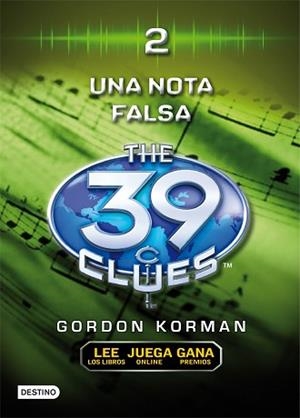 39 CLUES 2. UNA NOTA FALSA | 9788408098621 | KORMAN, GORDON | Llibreria Aqualata | Comprar libros en catalán y castellano online | Comprar libros Igualada