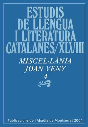 MISCEL.LANIA JOAN VENY 4 | 9788484155997 | DIVERSOS | Llibreria Aqualata | Comprar llibres en català i castellà online | Comprar llibres Igualada
