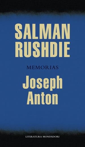 JOSEPH ANTON | 9788439725855 | RUSHDIE, SALMAN | Llibreria Aqualata | Comprar llibres en català i castellà online | Comprar llibres Igualada