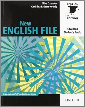 NEW ENGLISH FILE ADVANCED STUDENT'S BOOK | 9780194594592 | Llibreria Aqualata | Comprar libros en catalán y castellano online | Comprar libros Igualada