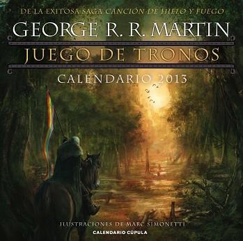 2013 CALENDARIO JUEGO DE TRONOS | 9788448006754 | Llibreria Aqualata | Comprar libros en catalán y castellano online | Comprar libros Igualada