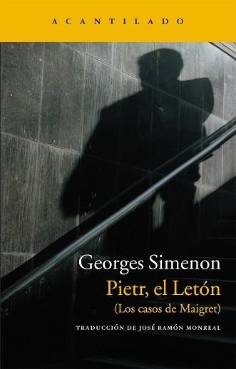 PIETR, EL LETÓN | 9788415689003 | SIMENON, GEORGES | Llibreria Aqualata | Comprar libros en catalán y castellano online | Comprar libros Igualada