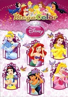 MEGACOLOR PRINCESAS | 9788499513256 | DISNEY | Llibreria Aqualata | Comprar libros en catalán y castellano online | Comprar libros Igualada